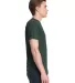 Next Level 6010 Men's Tri-Blend Crew in Black forest side view