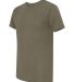 Next Level 6010 Wholesale Tri-Blend Plain T Shirt  in Military green