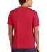 Next Level 6010 Men's Tri-Blend Crew in Red back view