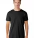 Cotton Heritage OU1060 The Essential Tee Black front view