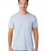 Cotton Heritage OU1060 The Essential Tee Blue Fog front view