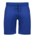 3001BS Unisex Heavyweight Fleece Shorts 6pc packs  ROYAL front view