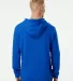 Adidas Golf Clothing A432 Fleece Hooded Sweatshirt Collegiate Royal back view