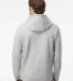 Adidas Golf Clothing A432 Fleece Hooded Sweatshirt Grey Heather back view