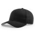 Richardson Hats 212 Pro Twill Snapback Cap Black side view