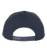 Richardson Hats 212 Pro Twill Snapback Cap Navy back view