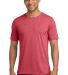 Next Level 6200 Men's Festival Blended Plain T Shi in Red front view