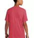 Next Level 6200 Men's Festival Poly/Cotton Tee RED back view