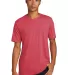 Next Level 6200 Men's Festival Poly/Cotton Tee RED front view