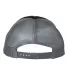 Richardson Hats 213 Low Pro Foamie Trucker Cap Black/ Charcoal/ Black back view