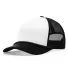 Richardson Hats 213 Low Pro Foamie Trucker Cap White/ Black/ Black side view