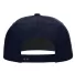 Richardson Hats 255 Pinch Front Twill Back Trucker Navy back view