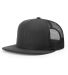 Richardson Hats 511 Wool Blend Flat Bill Trucker C Black/ Black side view