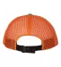 Richardson Hats 935 Rouge Wide Set Mesh Cap Teal/ Orange back view