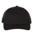 Richardson Hats 112Y Youth Trucker Snapback Cap Black front view