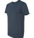 Next Level 6210 Wholesale Men's CVC Blended Plain  in Midnight navy side view