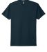 Next Level 6210 Wholesale Men's CVC Blended Plain  in Midnight navy frontFlat view