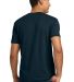 Next Level 6210 Wholesale Men's CVC Blended Plain  in Midnight navy back view