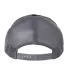 Richardson Hats BLZ601 R-Flex Adjustable Trucker C in Black/ graphite back view