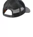 Cornerstone CS811 CornerStone    Canvas Mesh Back  Charcoal back view