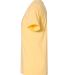 Next Level 6240 CVC V Neck T Shirts in Banana cream side view