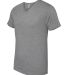 Next Level 6240 CVC V Neck T Shirts in Dark heather grey