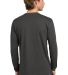 Next Level 3601 Men's Long Sleeve Crew in Heavy metal