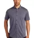 Ogio OG141 OGIO    Gravitate Full-Button Polo Navy Heather front view