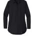 Ogio LOG1002 OGIO    Ladies Commuter Woven Tunic in Blacktop