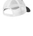 Port Authority Clothing C112LP Port Authority  Low in Black/white back view