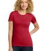 Next Level 3900 Boyfriend Tee  in Red