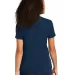 Next Level 3900 Boyfriend Tee  in Cool blue back view