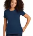 Next Level 3900 Boyfriend Tee  in Cool blue front view