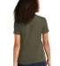 Next Level 3900 Boyfriend Tee  in Military green back view