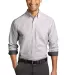 Port Authority Clothing W657 Port Authority    Sup Black/White front view
