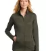 Port Authority Clothing L905 Port Authority    Lad Dp Olive Hthr front view