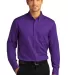 Port Authority Clothing W808 Port Authority   Long in Purple front view