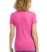 Next Level 6610 The CVC Crew in Hot pink back view