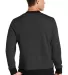 Sport Tek ST274 Sport-Tek    Lightweight French Te Heather Black back view