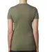 Next Level 6640 The CVC V in Military green back view