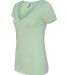 Next Level 6640 The CVC V Neck T Shirts in Mint