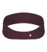Badger Sportswear 0300 Headband Maroon back view