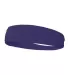 Badger Sportswear 0300 Headband Purple front view