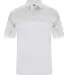 Badger Sportswear 3341 Tonal Blend Sport Shirt White/ Silver Blend front view