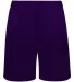 Badger Sportswear 4002 Ultimate SoftLock™ 8" Sho in Purple back view