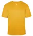 Badger Sportswear 4124 B-Core V-Neck T-Shirt Gold front view