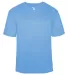 Badger Sportswear 4124 B-Core V-Neck T-Shirt Columbia Blue front view