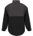 Badger Sportswear 7644 Contender Quarter-Zip Jacke Black/ Graphite back view