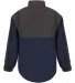 Badger Sportswear 7644 Contender Quarter-Zip Jacke Navy/ Graphite back view