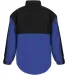 Badger Sportswear 7644 Contender Quarter-Zip Jacke Royal/ Black back view